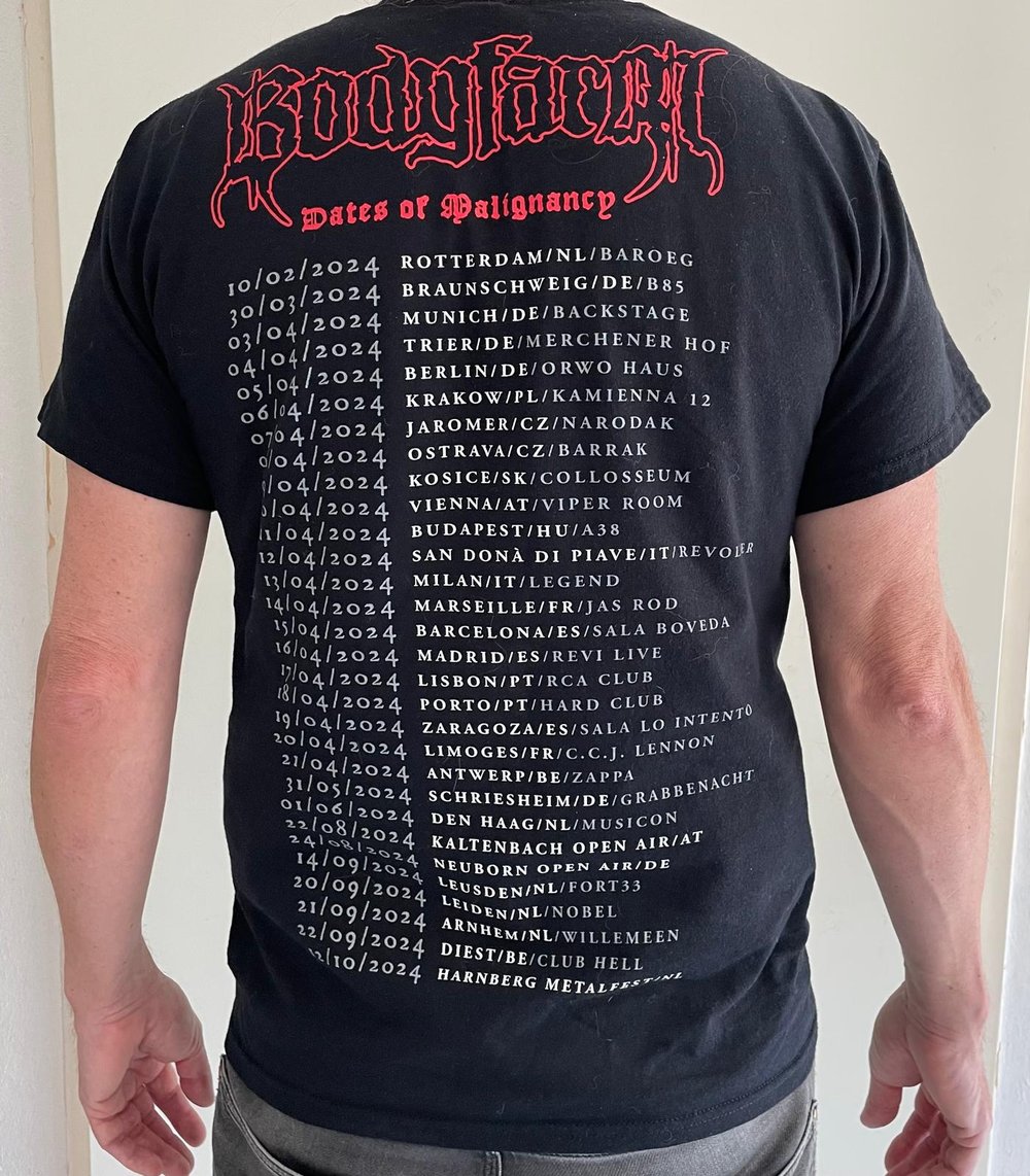 Malicious Ecstasy Tourshirt