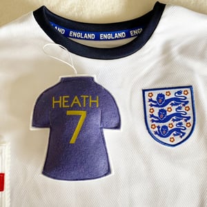 Image of Personalised Football Shirt Decorations