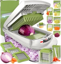 Mueller Pro-Series 10-in-1, 8 Blade Vegetable Chopper