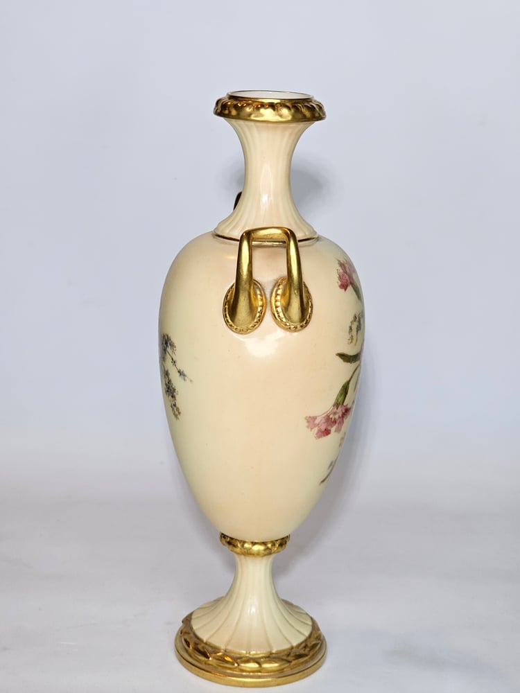 Image of Royal Worcester Two Handled Vase #2