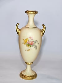 Image 3 of Royal Worcester Two Handled Vase #2