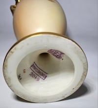 Image 10 of Royal Worcester Two Handled Vase #2