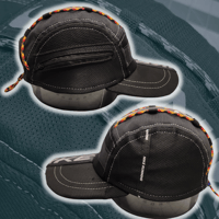 Image 2 of Black NIKE 5 Panel hat (2/2)