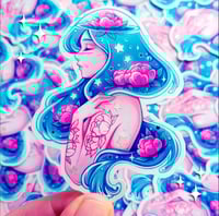 Image 1 of Aqua girl sticker