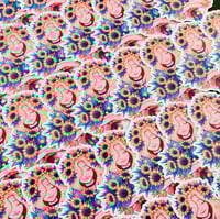 Image 3 of Sunflower girl sticker