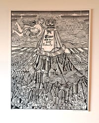 Image 1 of ORIGINAL DRAWING - Czar wine