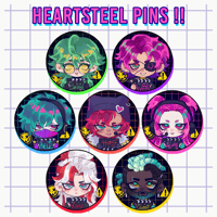 HEARTSTEEL BUTTONS