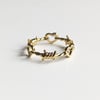 Gold Barbed Wire Ring
