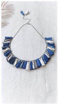 Image 2 of AFRODITE COLLIER - Silver Blue