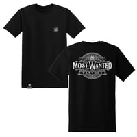 Image 1 of Most Wanted Tattoos Shirt "LOGO" Schwarz