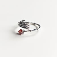 Image 2 of 925 Sterling Silver Til Death Ring
