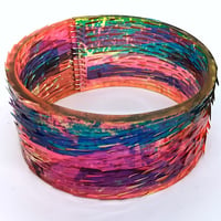 Image 4 of Multicoloured Skin Deep Bangle - Medium 4