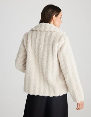 Image of Alejandra Jacket. Off White. By Shanty Corporation.