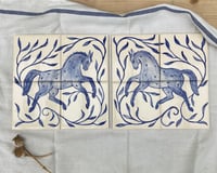 Dancing Horse tiled panel