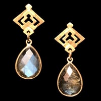 Image 2 of AZTECAH Earring Petite x Labradorite