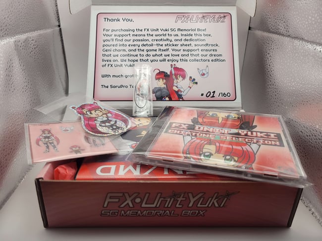 (Last one)  The FX Unit Yuki - SG Memorial Box - Limited Edition Collectors Box