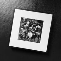 Image 5 of Members of the Edo Chōyūkai at the waterfall, c. 1955, Tokyo - Gelatin silver print.