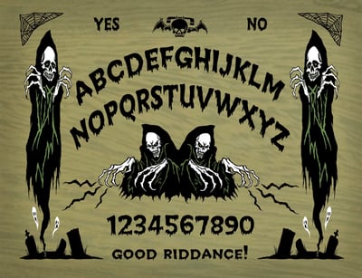 Image of SPOOKBOARD -signed print