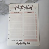Image 8 of A5 Month Ahead Savings Challenge 