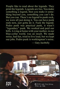 Image 2 of A WAILING OF A TOWN "An Oral History of Early San Pedro Punk" 1977-1985 → revised hardcover book