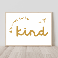 Image 2 of It's Cool To Be Kind Print