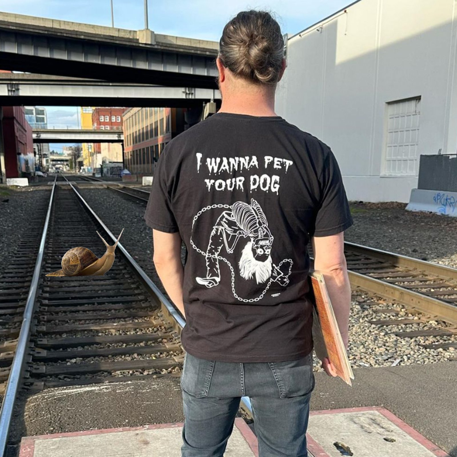 Pet Your Dog Tee | Coffin•Snial