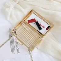 Image 2 of Unique Metal Clutch Bag