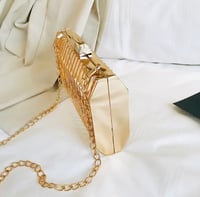 Image 3 of Unique Metal Clutch Bag