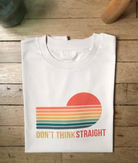 Image 2 of Tee-Shirt écru DON'T THINK STRAIGHT