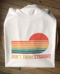 Image 3 of Tee-Shirt écru DON'T THINK STRAIGHT