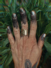 Image 1 of White Willow Bark Ring 