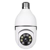 A6 Light Bulb Security Camera 355°Pan 90°Tilt Wifi Outdoor Indoor Light Bulb Camera