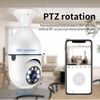 A6 Light Bulb Security Camera 355°Pan 90°Tilt Wifi Outdoor Indoor Light Bulb Camera
