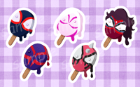 Spider People Popsicles