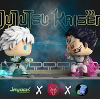 Image 1 of GOJO VS SUKUNA JJK BUNDLE SET CUSTOM FUNKO POP