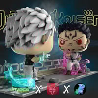 Image 3 of GOJO VS SUKUNA JJK BUNDLE SET CUSTOM FUNKO POP
