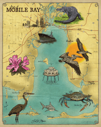 Image 1 of Mobile Bay Print