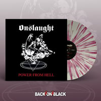 Onslaught - "Power From Hell" LP (Color/UK Import)