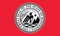 Image 12 of Minnesota State Seal Flag (14 styles)