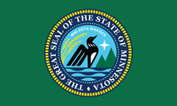 Image 4 of Minnesota State Seal Flag (14 styles)