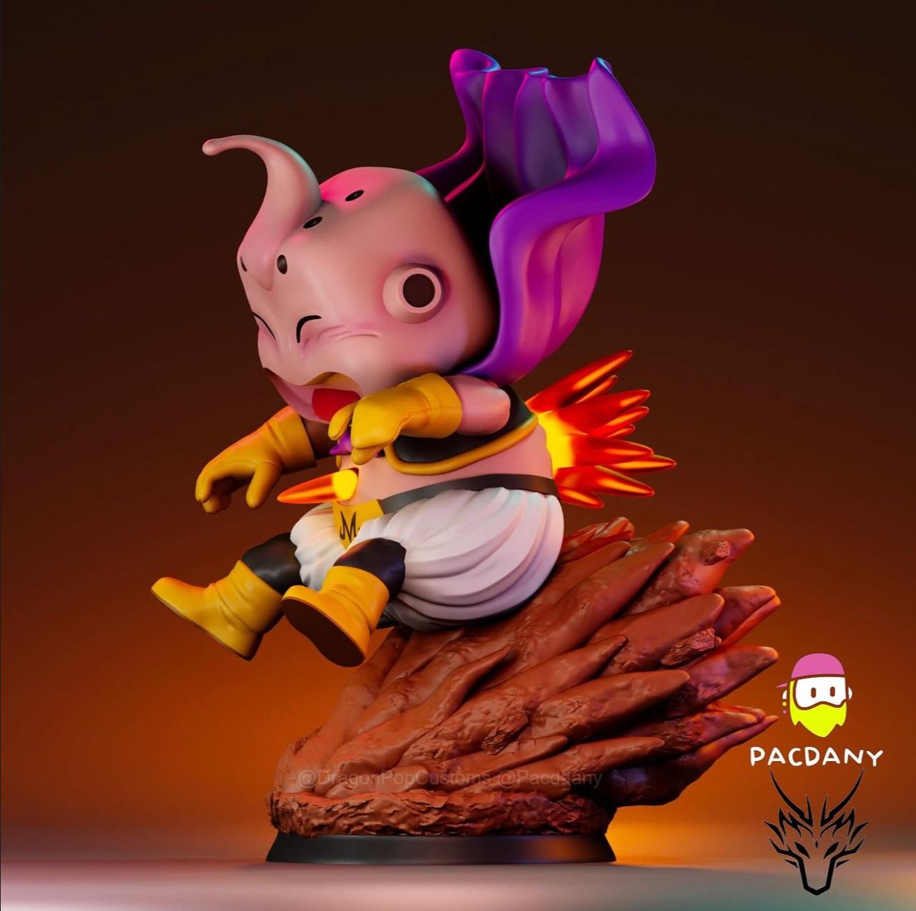 MAJIN BUU DBZ CUSTOM FUNKO POP | DragonPopCustoms