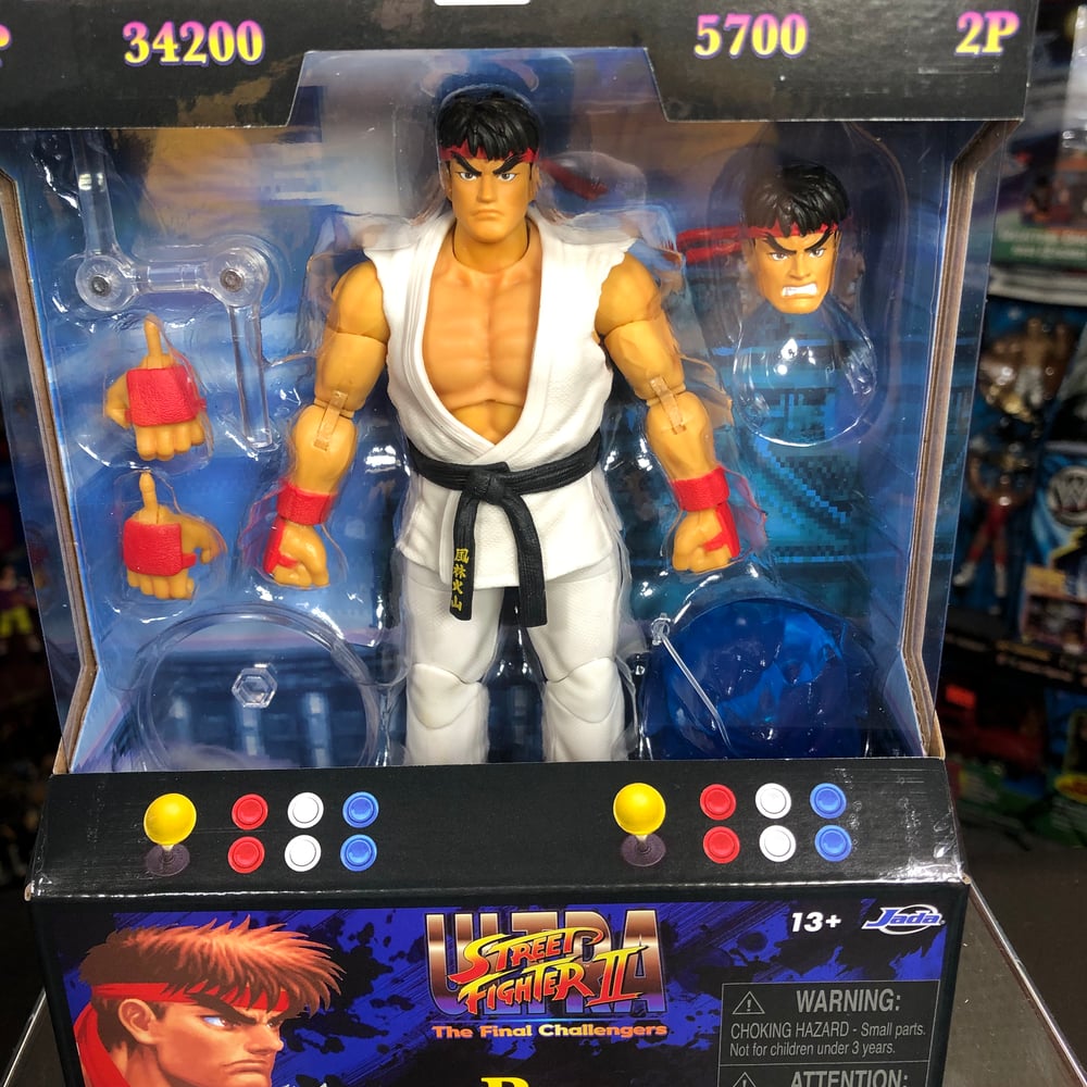 Ultra Street Fighter II Ryu 6-Inch Action Figure by Jada Toys