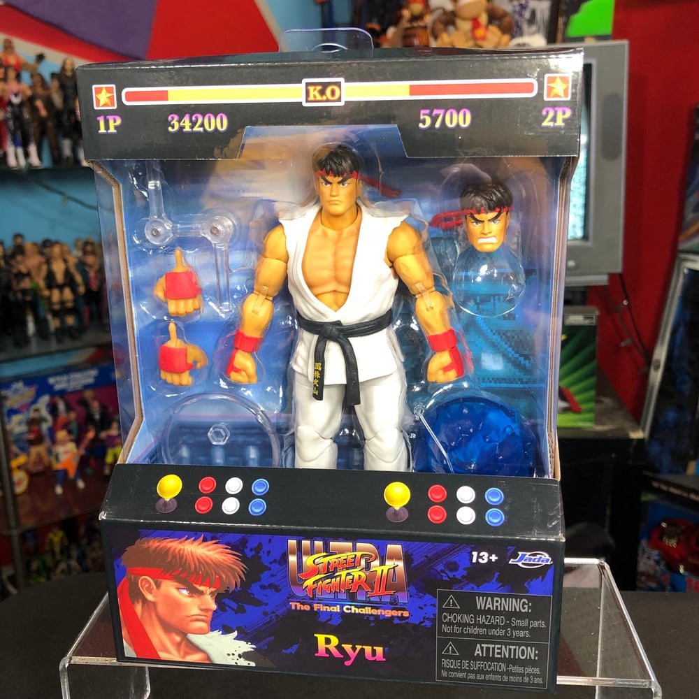 Ultra Street Fighter II Ryu 6-Inch Action Figure by Jada Toys