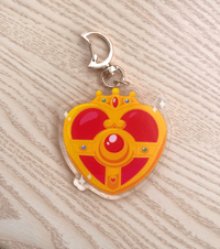 Image 2 of Cosmic Heart Compact Keychain