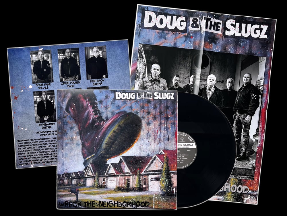 DOUG & THE SLUGZ 'Wreck The Neighborhood' 12" LP