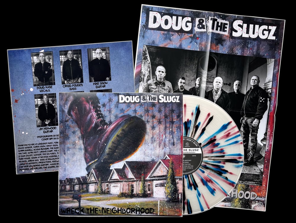 DOUG & THE SLUGZ 'Wreck The Neighborhood' 12" LP