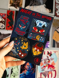 Image 2 of Night in the Woods Vinyl Sticker Set