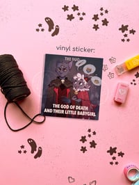 The Duo Vinyl Sticker | Cult of the Lamb