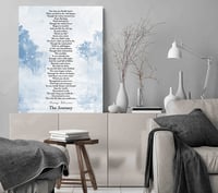 Image 4 of "The Journey" by Mary Oliver - Inspirational Art Print