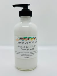 Image 3 of Body & Face Lotion Glass Bottle 